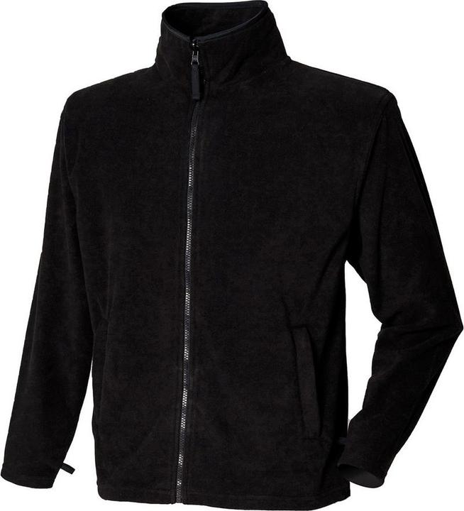 Actual product image Henbury Mens Plain Fleece Jacket (XL)