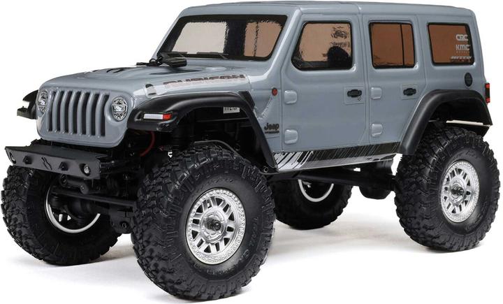 Actual product image Axial Scale Crawler SCX24 Jeep JLU Wrangler Grey, RTR (RTR Ready-to-Run)