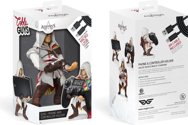 Actual product image Exquisite Gaming Assassin's Creed: Ezio Cable Guy (Xbox One S, Xbox One X, iOS, PS4, Android)