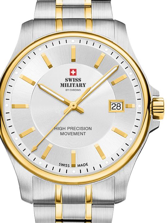 Actual product image Swiss Military quartz (Analogue wristwatch, 39 mm)
