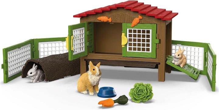 Actual product image Schleich Kaninchenstall