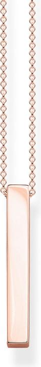 Image du produit Thomas Sabo Chaîne parallélépipède en or rose (Dorure à l'or rose 750, Argent sterling 925, 40 - 45 cm)