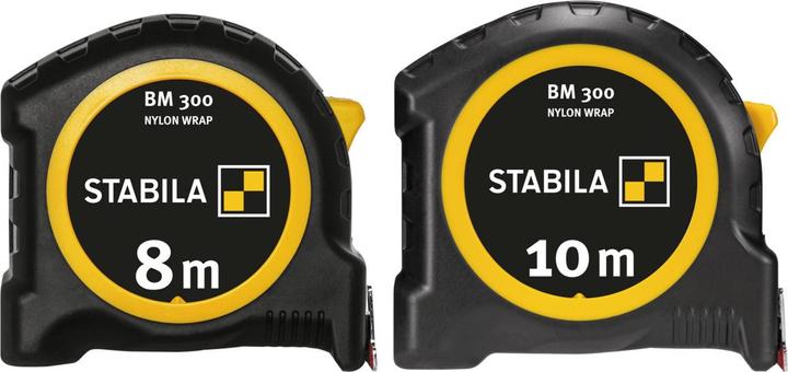 Actual product image Stabila Pocket tape measure BM 300, 10 m, metric 1000 scale (Metric)