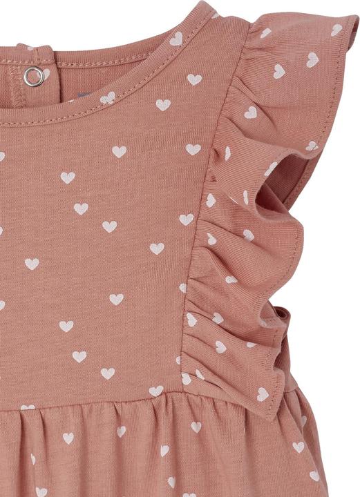 Image du produit Vertbaudet Bio-Kollektion: Baby Kurzoverall mit Volantärmeln BASIC (74)