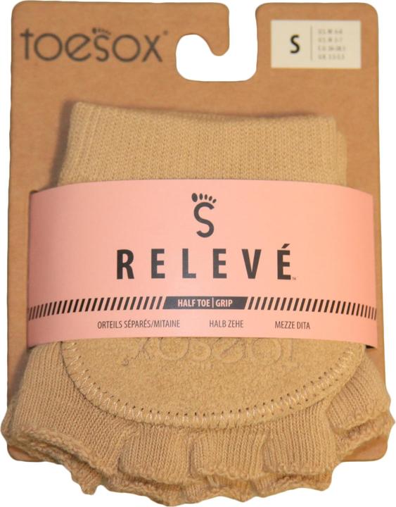 Actual product image Toesox Releve half toe socks dance (M)