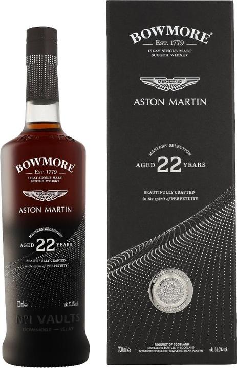 Bowmore Aston Martin Masters Selection 22 Jahre 0,7 Liter 51,0 % Vol.