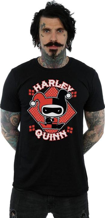 Immagine prodotto Harley Quinn Maglietta in cotone Chibi per uomo (XXL)