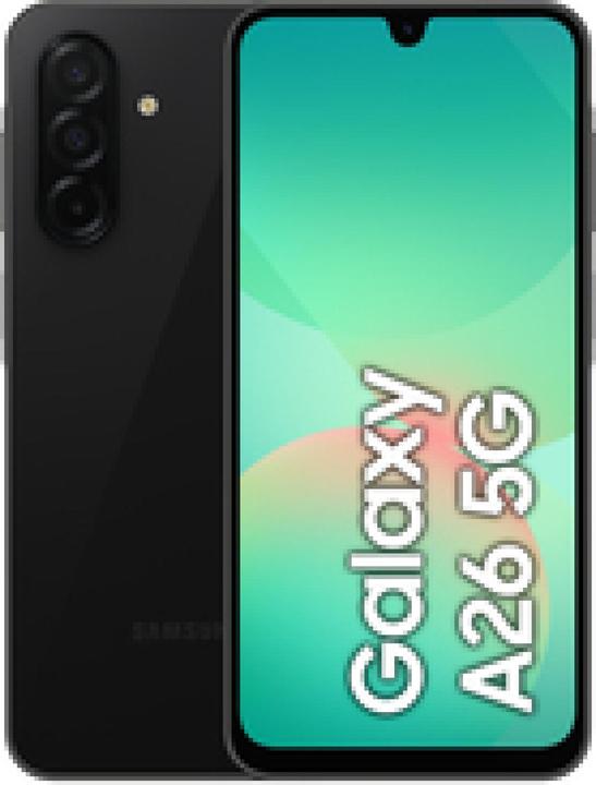 Produktbild Samsung Galaxy A26 (256 GB, Schwarz, 6.70", Dual SIM, 50 Mpx, 5G)