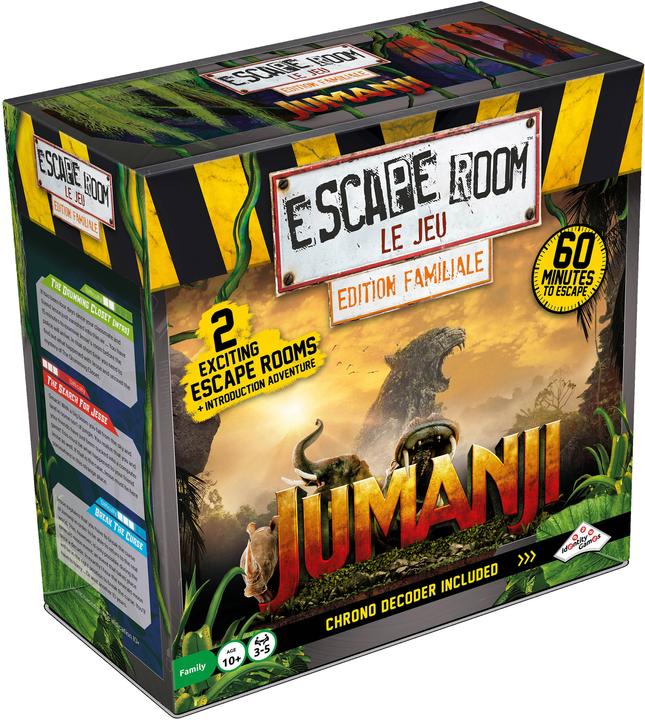 Actual product image Identity games Escape Room Coffret Jumanji - Edition Famille (Fr) (French)