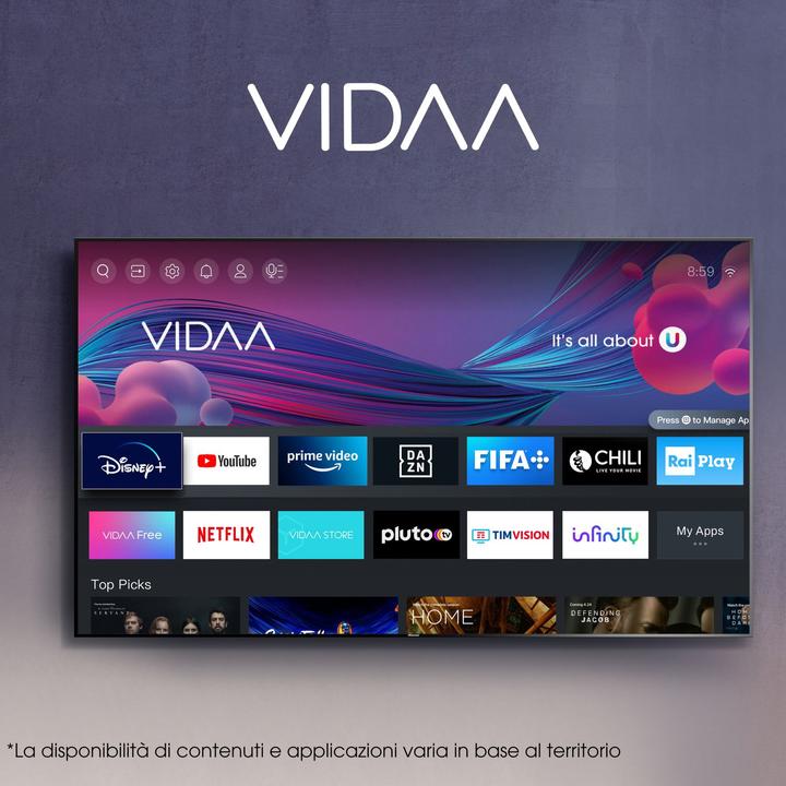Produktbild Hisense TV 40A4K (40", LED, Full HD, 2022)
