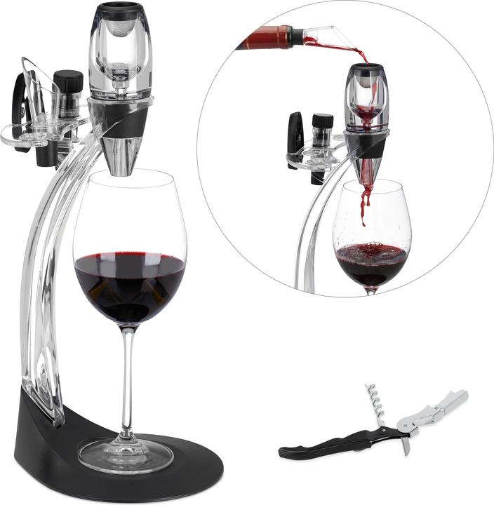 Actual product image Relaxdays Wine Aerator Set (Wine aerator)