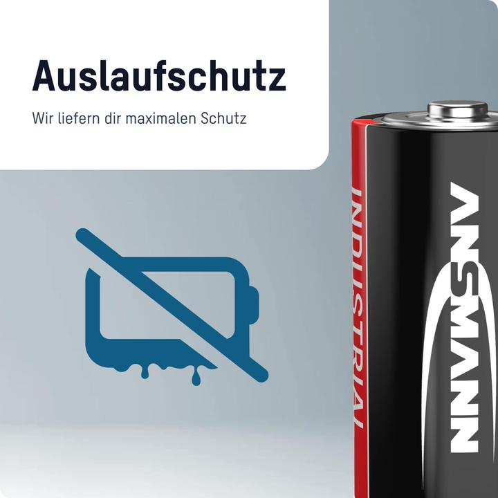 Image du produit Ansmann Bébé industriel Alkali-Manganèse (10 pcs, C, 7200 mAh)