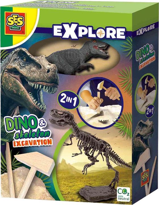 Produktbild Ses Explore Dino and Skeleton Dig 2in1 – T-Rex