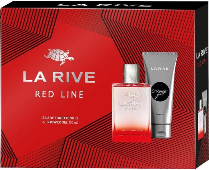 Produktbild La Rive SET Red Line For Men EDT spray 90ml + SHOWER GEL 100ml (Manicure set)