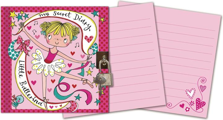 Actual product image Rachel Ellen Diary Little Ballerina (English, 2018)