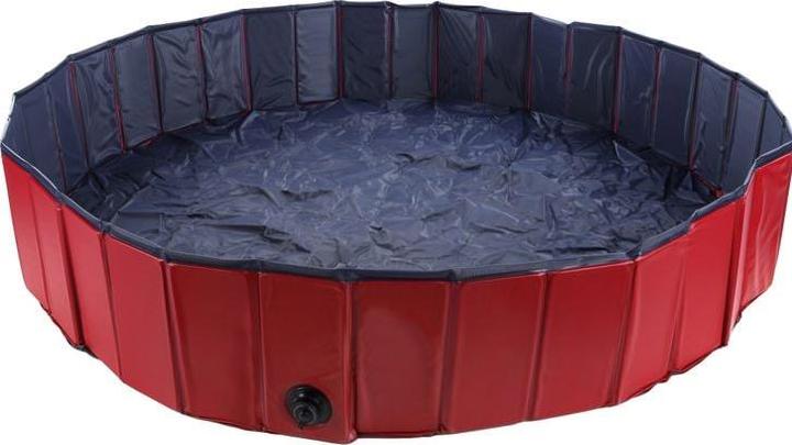 Produktbild Flamingo Doggy Splash Pool Red/Blue L - (540058500220) (Hundepool)