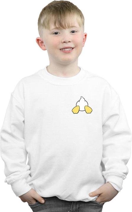 Produktbild Disney Donald Duck Backside Breast Print Sweatshirt Jungen (140, 146)