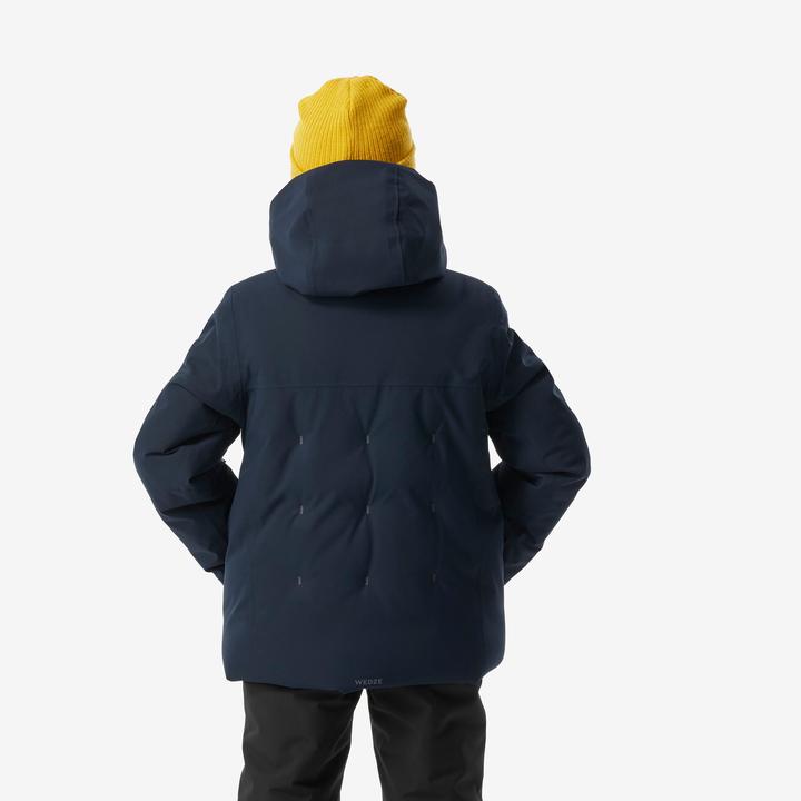 Image du produit Wedze Veste de ski enfants matelassée chaude et imperméable - 500 bleu (152)