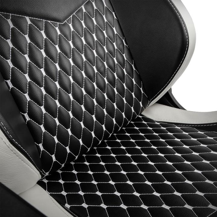 Immagine prodotto noblechairs Sedia da gioco EPIC Sedia da gioco in vera pelle, nero-bianco-rosso