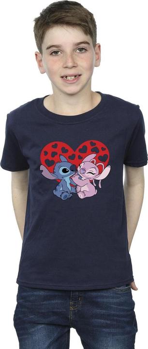 Immagine prodotto Disney Lilo & Stitch Hearts Maglietta Ragazzi (104)