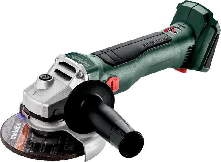 Metabo W 18 L BL 9-125 Battery angle grinder 18 V 125 mm Brushless + metaBOX ( 602374840 ) - without acc (125 mm)