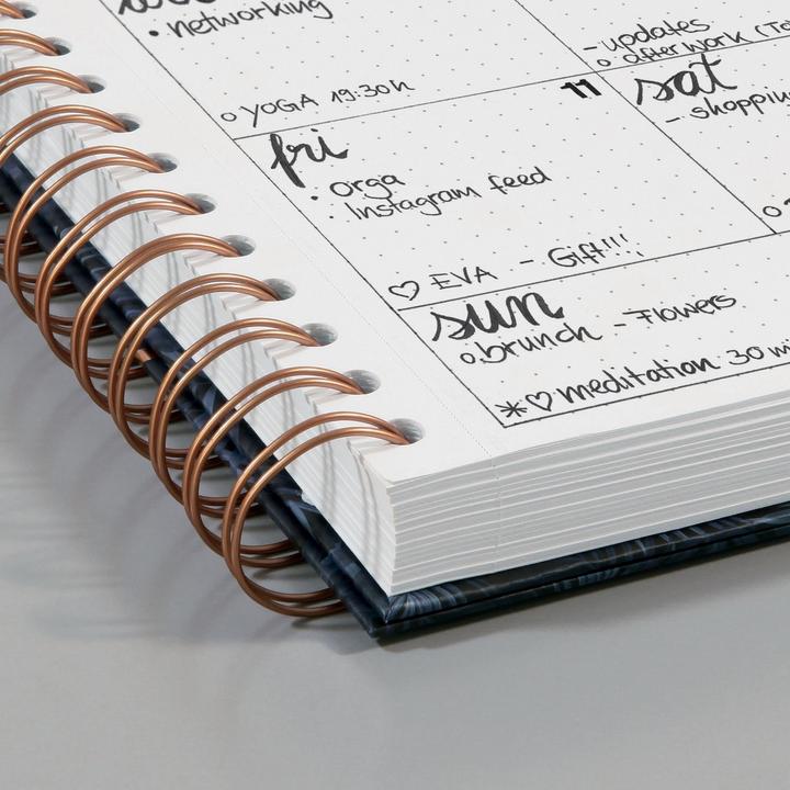 Immagine prodotto Jolie Quaderno a spirale (A5, Quadretti, Copertina rigida)