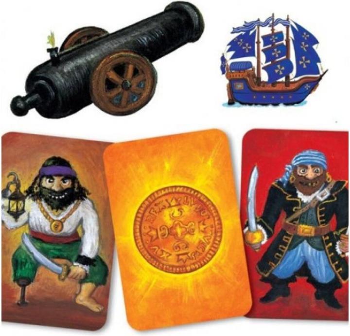 Actual product image Djeco Piratatak (French, German)
