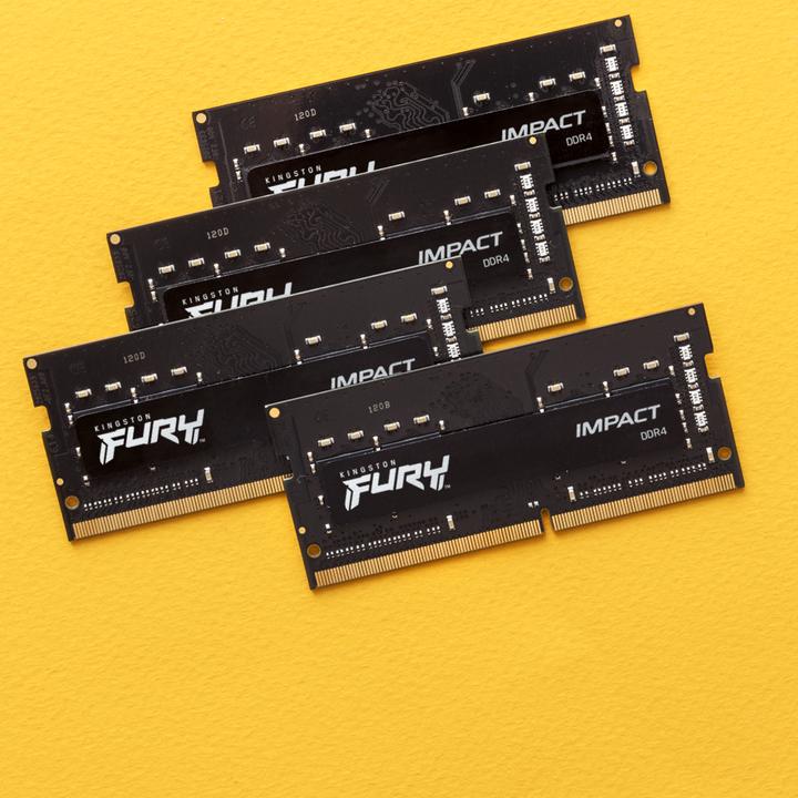 Actual product image Kingston FURY Impact (2 x 8GB, 2666 MHz, DDR4-RAM, SO-DIMM)
