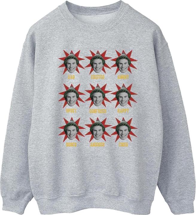 Elf Many Moods Of Buddy Sweatshirt (4XL)