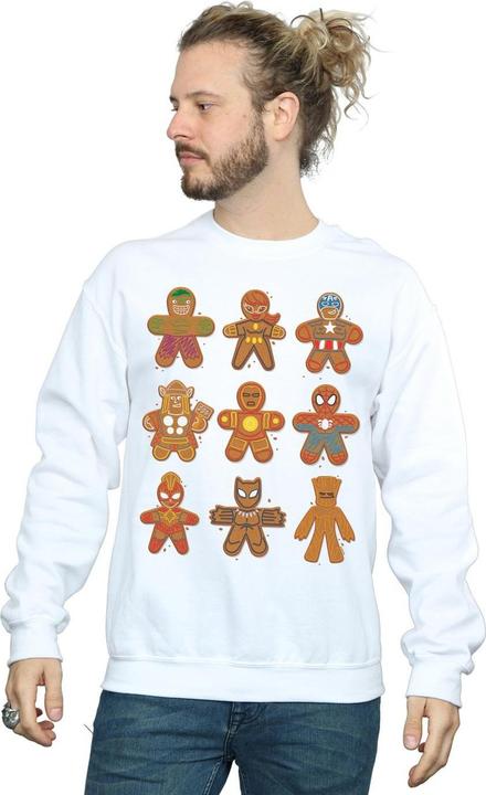 Produktbild Avengers Christmas Gingerbread Sweatshirt (L)