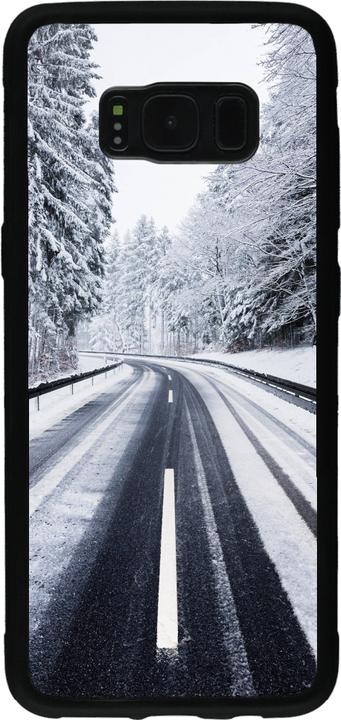 Immagine prodotto PhoneLook Cover Silicone Black Winter 22 Snowy Road (Samsung Galaxy S8)