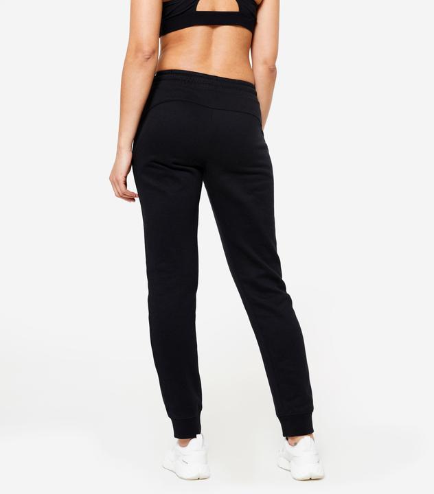 Image du produit Domyos Pantalon de jogging femme Slim - noir (W26/L30)
