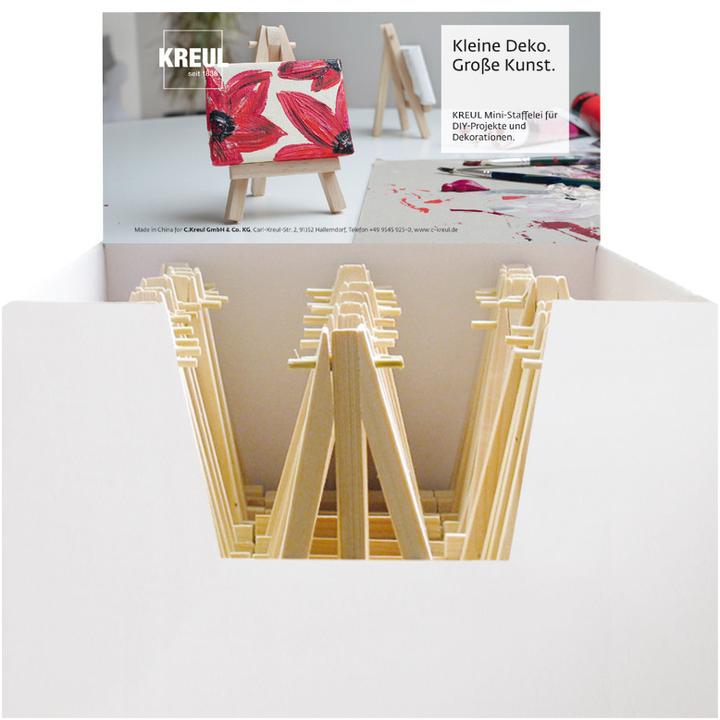 Actual product image Kreul Mini easel, in counter display