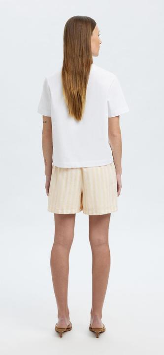 Image du produit Selected Femme Mid Waist Shorts aus Leinengemisch (38)