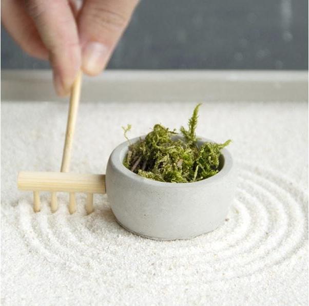 Immagine prodotto Esschert Design Giardino Zen (24,5 x 24,5 x 4 cm)