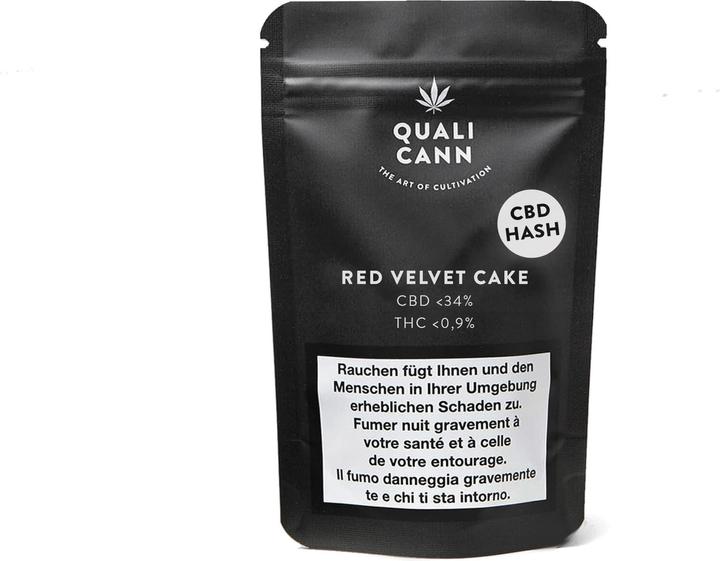 Actual product image Genuine Swiss Qualicann Red Velvet Cake (Red Lebanese) (8.90 g, Indoor)