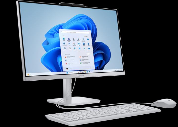 Actual product image Lenovo A100 Intel® N N100 60,5 cm (23.8") 1920 x 1080 Pixel All-in-One-PC 16 GB DDR4-SDRAM 256 GB SS (Intel N100, 16 GB, 256 GB, Intel UHD Graphics)