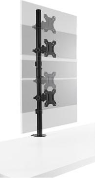 Produktbild Kensington Vertical Stacking Dual Arm (Tisch, 32")