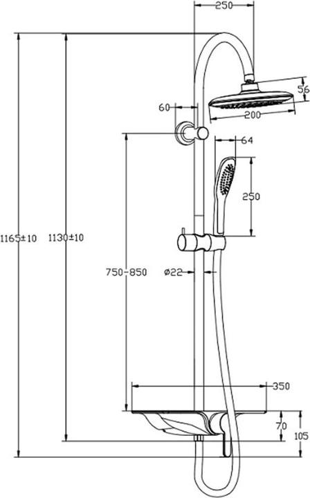 Image du produit Schütte Ensemble de douche