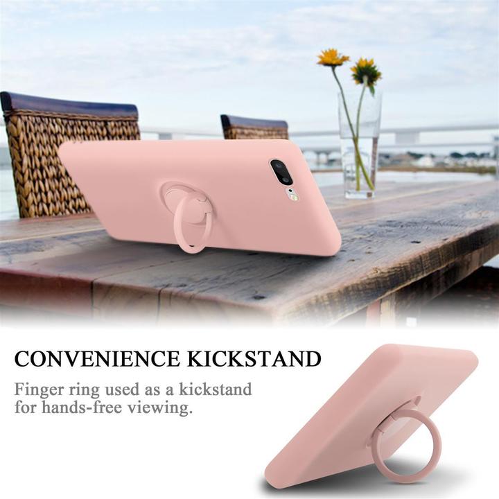 Actual product image Cadorabo TPU Liquid Ring Silicone Case Cover (Apple iPhone 7 Plus, Apple iPhone 7s Plus)