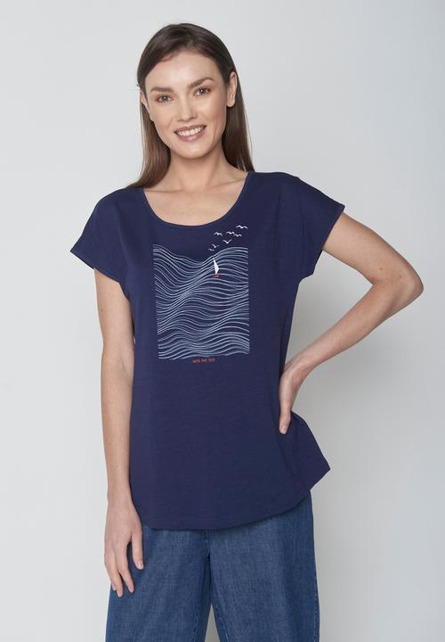 Produktbild Greenbomb Women's Nature High Sea Cool T-Shirt (XS)