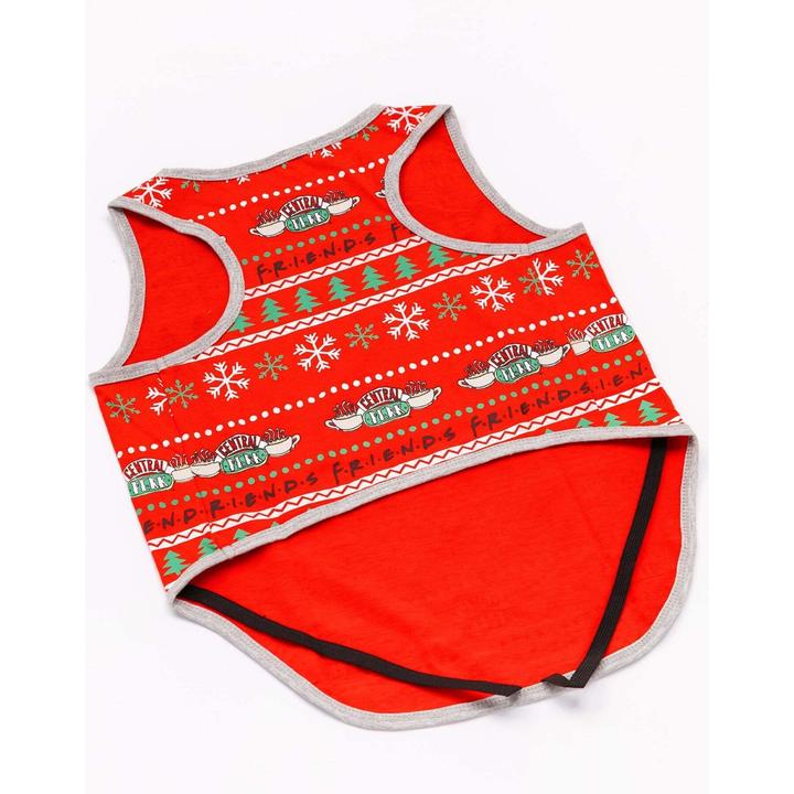 Immagine prodotto Friends Pigiama per cani Central Perk Design di Natale (XS, Cappotto per cani)