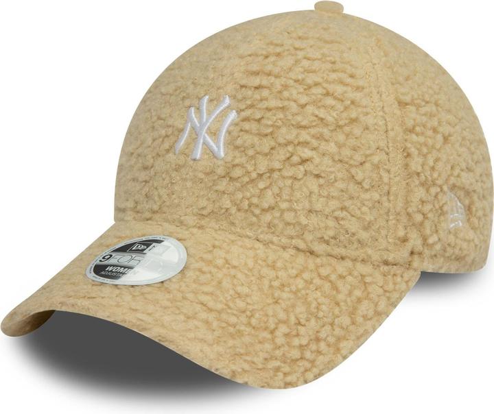 Produktbild New Era 9Forty Damen Sherpa Cap - BORG NY Yankees beige
