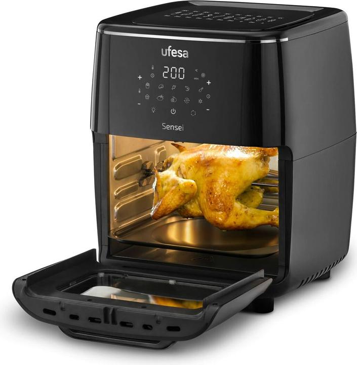Productafbeelding Ufesa Friteuse Sensei 12l W/Spin Mand Deur