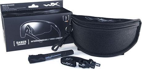 Actual product image Wiley X WILEY-X Sonnenbrille SABER ADVANCED, gelb (Matt black)