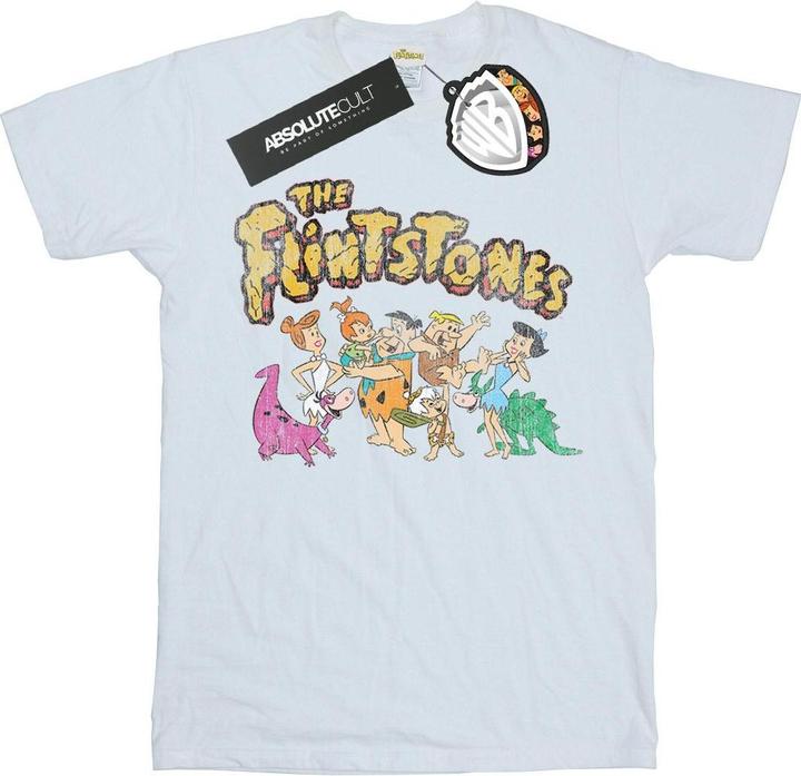 Image du produit The Flintstones - T-shirt GROUP DISTRESSED - Garçon (152, 158)
