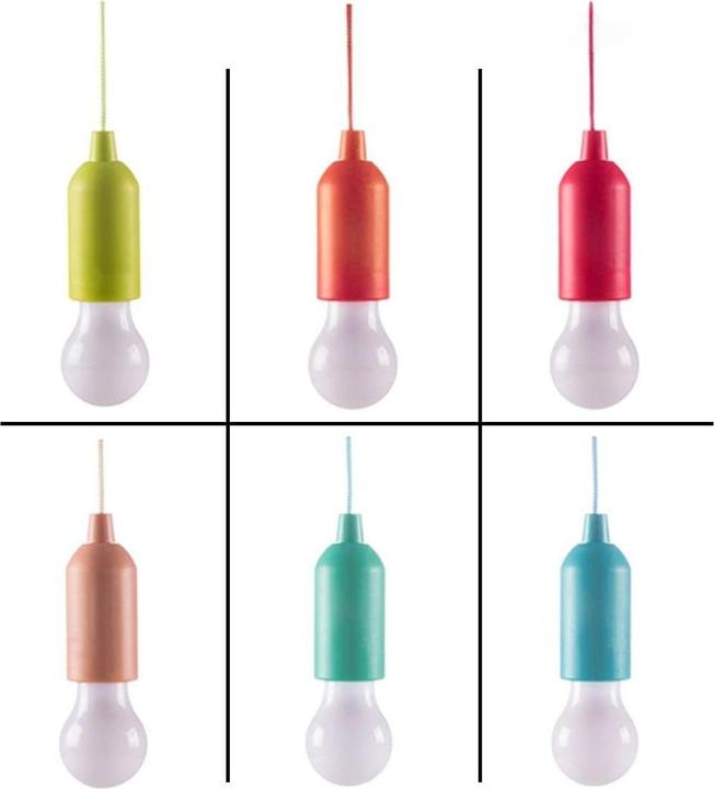 Actual product image InnovaGoods Portable LED light bulb with cord Bulby