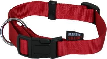 Produktbild Martin Halsband Basic Nylon Rood (23, 24, 25, 27, 28, 29, 30, Hund)