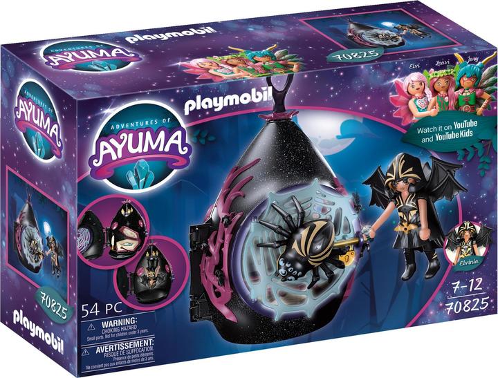 Actual product image Playmobil Shelter of the Bat Fairies (70825, Playmobil Ayuma)