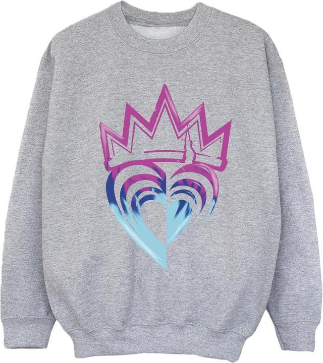 Immagine prodotto Disney Descendants Pink Crown Felpa Ragazze (128)
